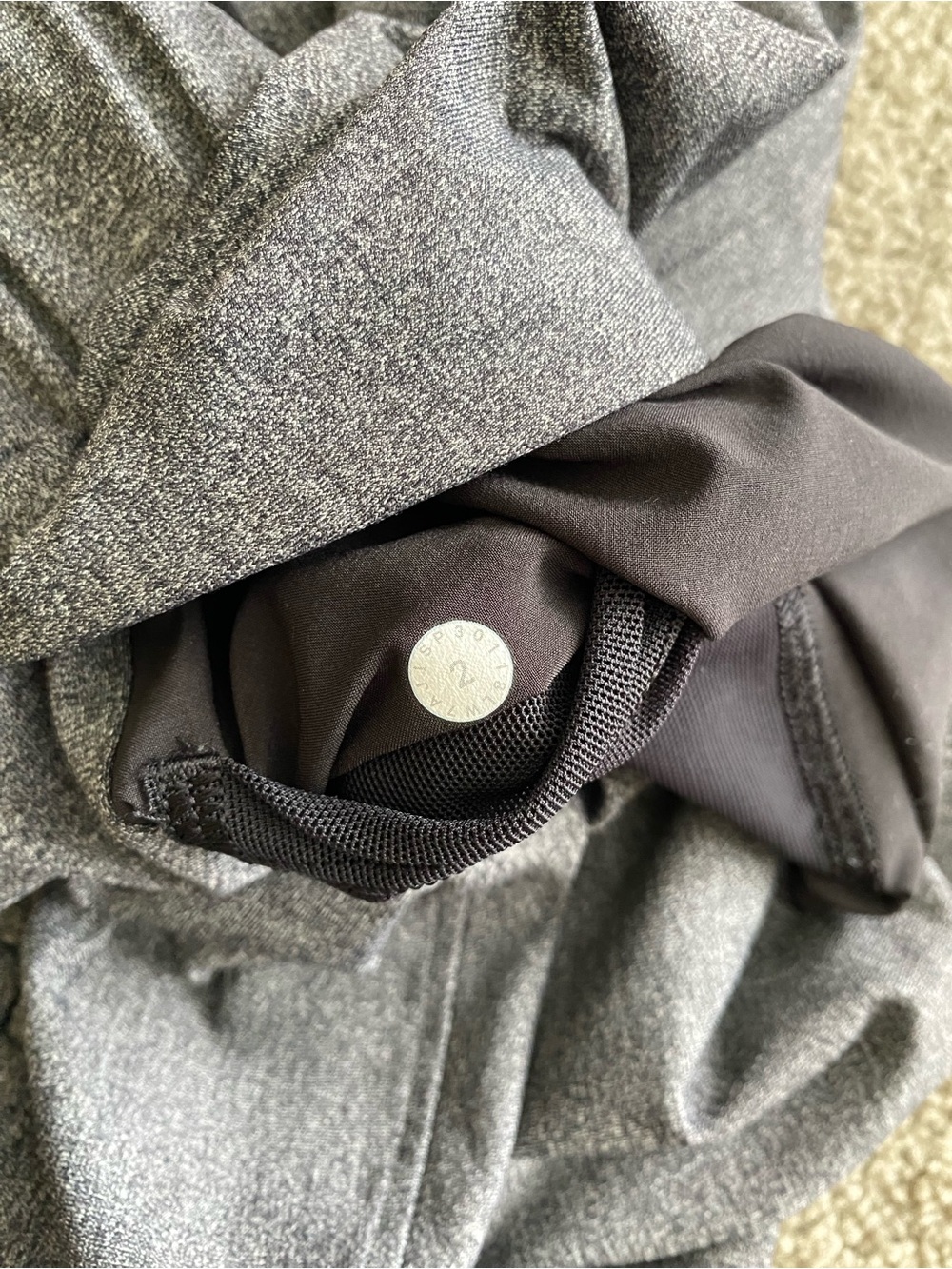 Lululemon gray shorts - Picture 8 of 8